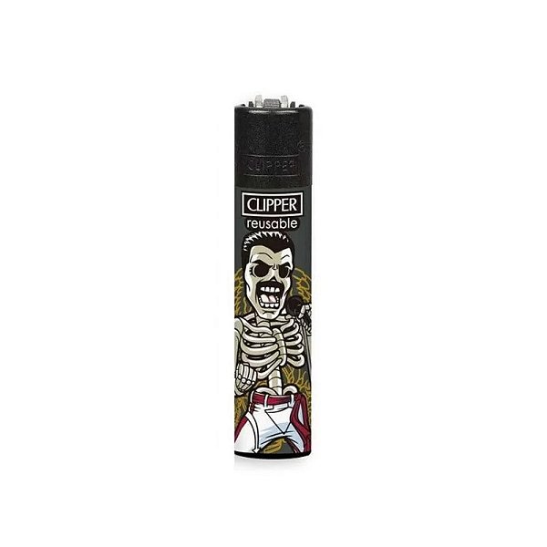 Isqueiro Grande Clipper Freddie Mercury (Queen)