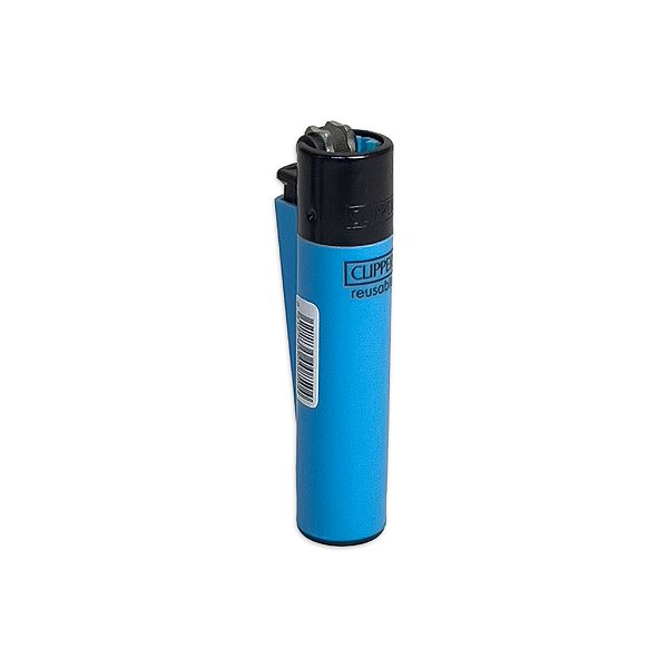 Isqueiro Clipper Grande Neon - Azul