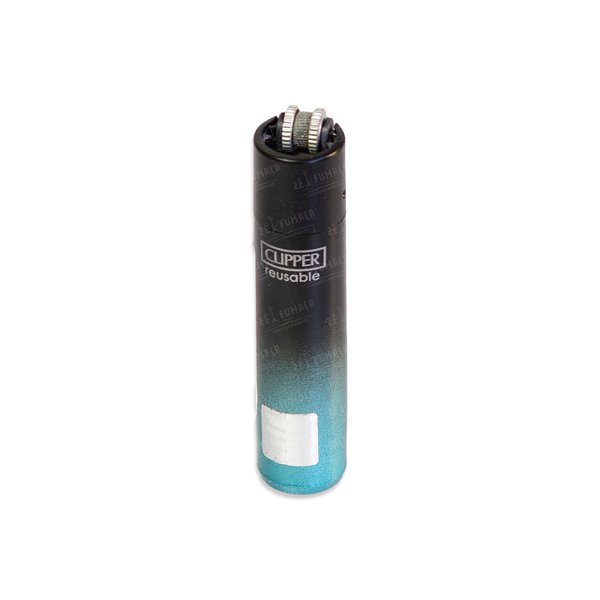 Isqueiro Clipper Grande  - Mix Preto Azul