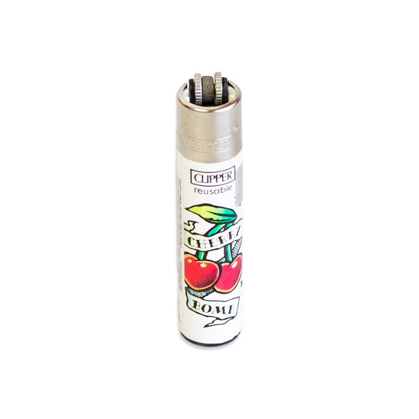 Isqueiro Clipper Grande Ink Life - Cherry Bomb