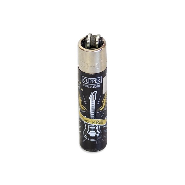 Isqueiro Grande Clipper - Rock'N Roll