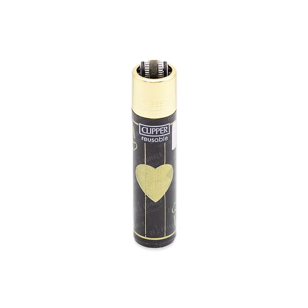 Isqueiro Clipper Grande Naipes - Copas