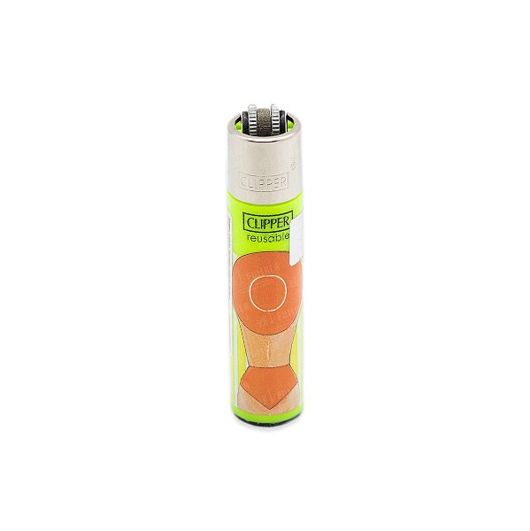 Isqueiro Clipper Grande Verão Vintage - Verde