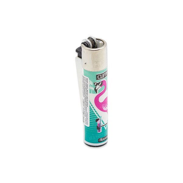 Isqueiro Clipper Grande Flamingos I