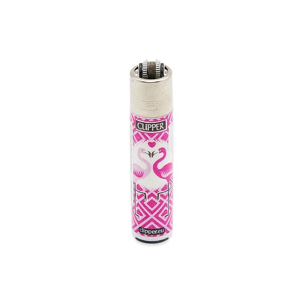 Isqueiro Clipper Grande Flamingos II