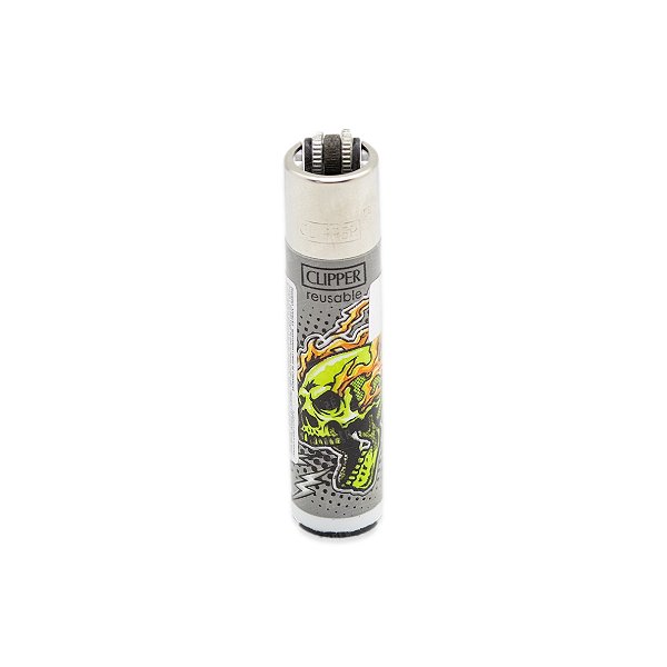 Isqueiro Clipper Grande Living Skulls 2A III