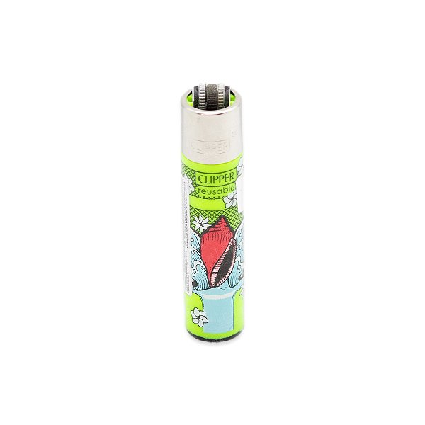 Isqueiro Clipper Grande Holidays 3A - Verde