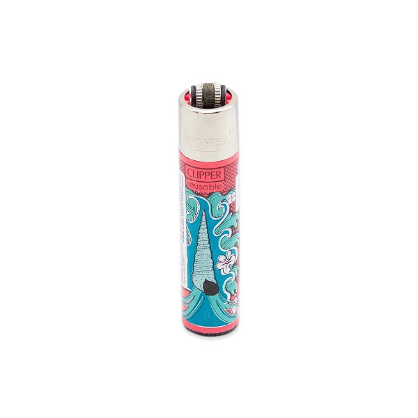 Isqueiro Clipper Grande Holidays 3A - Rosa