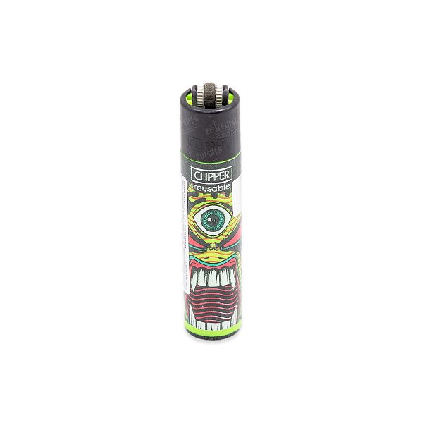 Isqueiro Clipper Grande Strangers - Verde