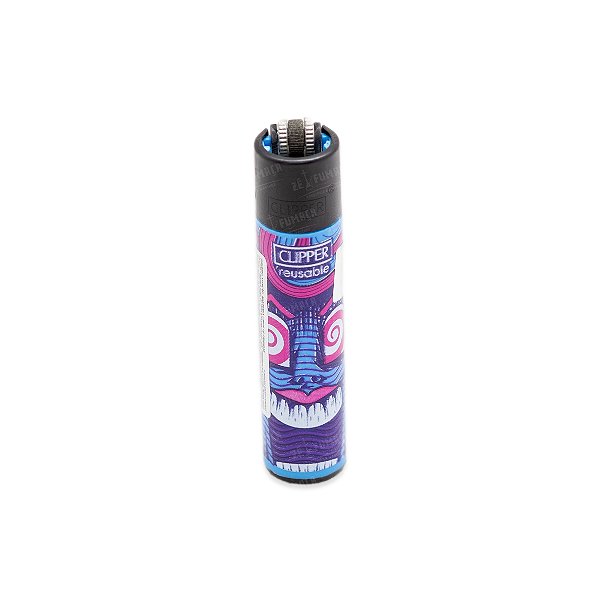 Isqueiro Clipper Grande Strangers - Azul