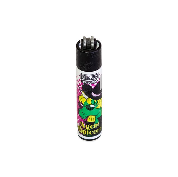Isqueiro Clipper Grande Animal Life 1 - Agent Unicorn