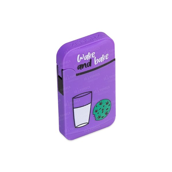 Isqueiro Maçarico Zengaz Natal Biscoito - Roxo