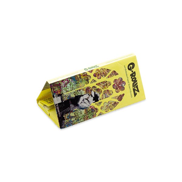 Seda G-Rollz Bamboo King Size com Piteiras e Bandeja - Banksy 2