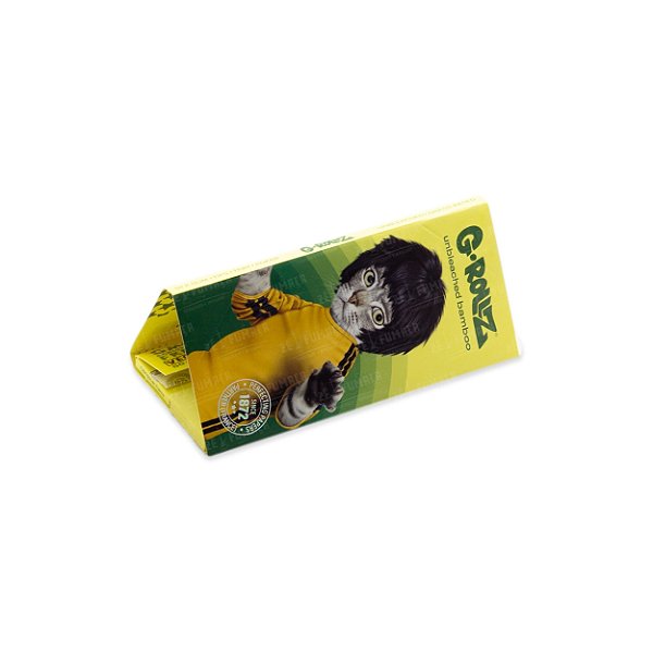 Seda G-Rollz Bamboo King Size com Piteiras e Bandeja - Pets Rock 1