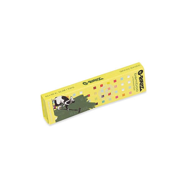 Seda G-Rollz Bamboo King Size com Piteiras e Pilão - Banksy's Graffiti 2