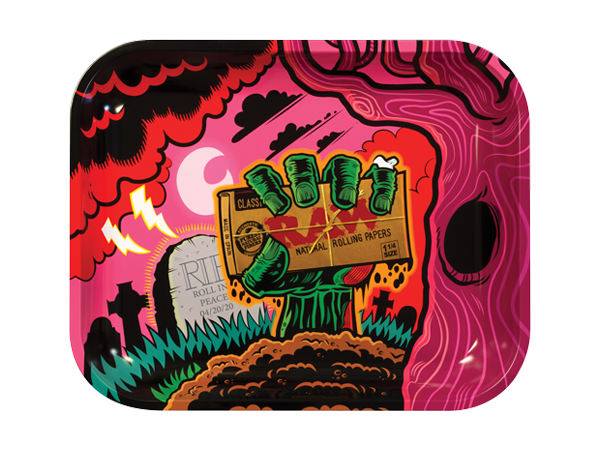 Bandeja de Metal Grande Zombie - RAW