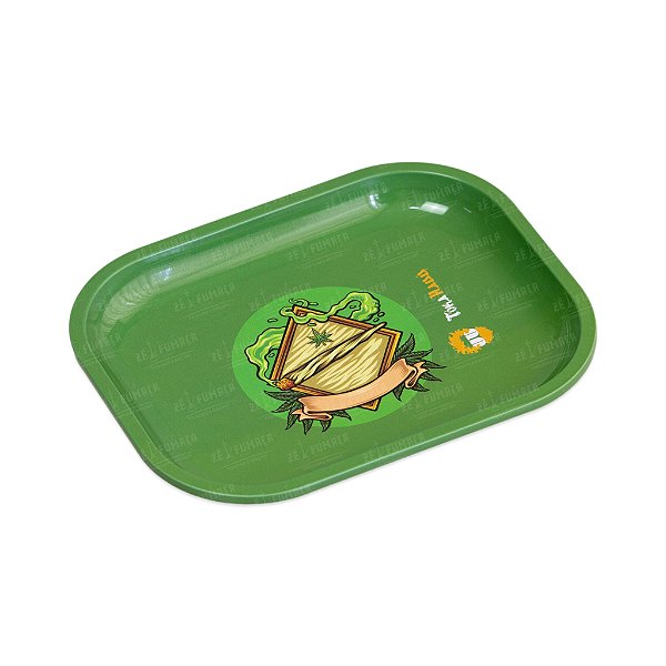 Bandeja de Metal Pequena Tóka Hauú - Cannabis 1