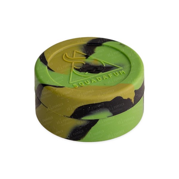 Slick Container Grande Squadafum 25 ml - Mix Verde Bege Preto