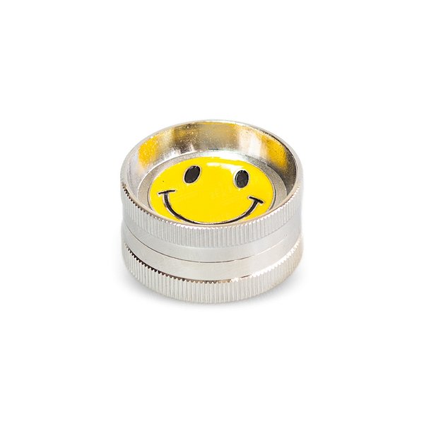 Dichavador de Metal Smile Relevo - Prata