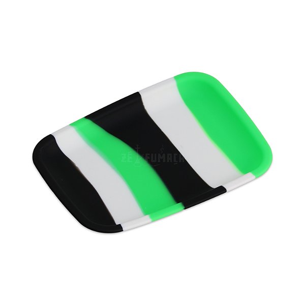 Bandeja de Silicone - Mix Verde Branco Preto