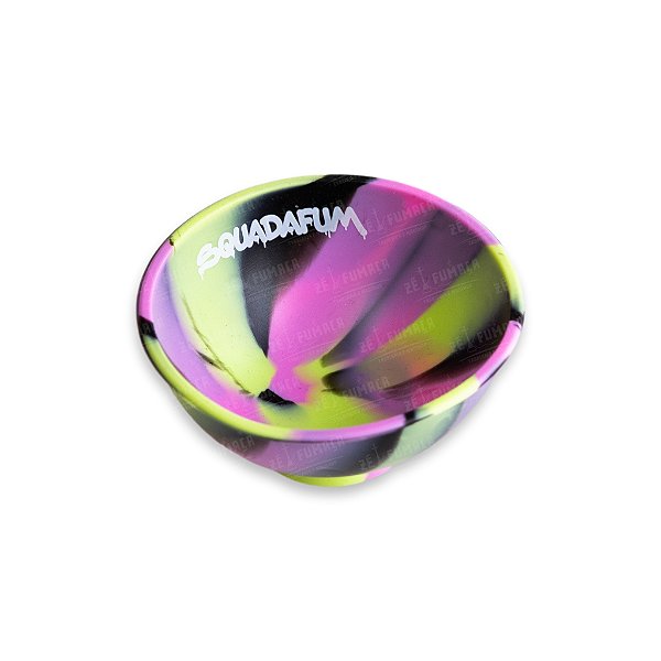 Cuia de Silicone Squadafum - Mix Rosa Verde Preto