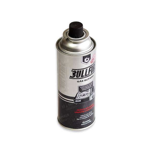 Gás Bullfire 400ml p/ Maçaricos e Fogareiros
