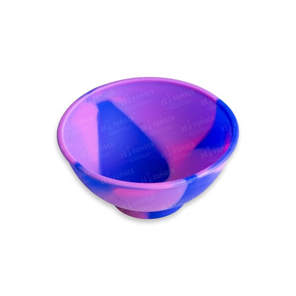 Cuia de Silicone -  Mix Roxo Azul