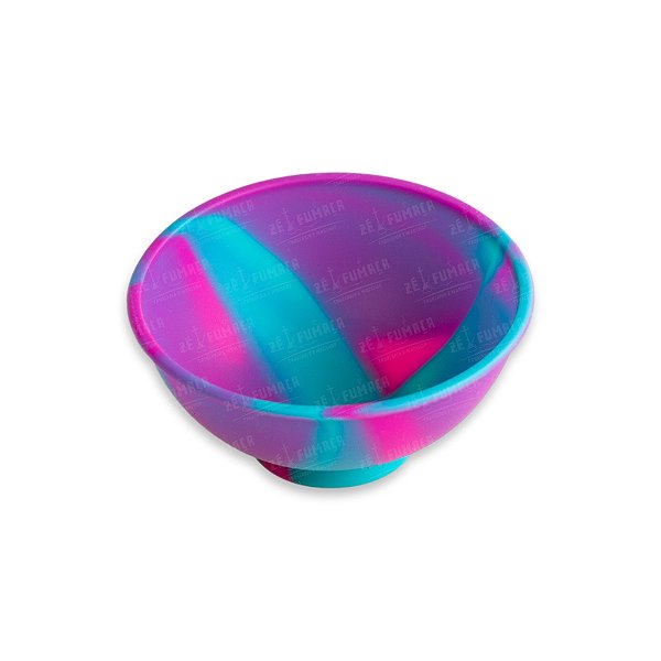 Cuia de Silicone -  Mix Rosa Azul