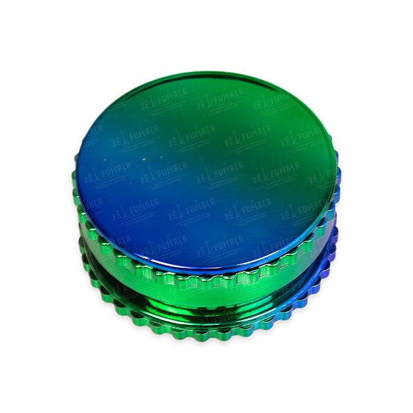 Dichavador de Acrílico D&k (EXTRA GG 100mm) - Metálico Verde Azul