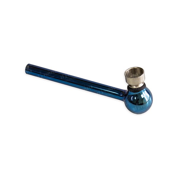 Pipe de Vidro  - Azul Perolado