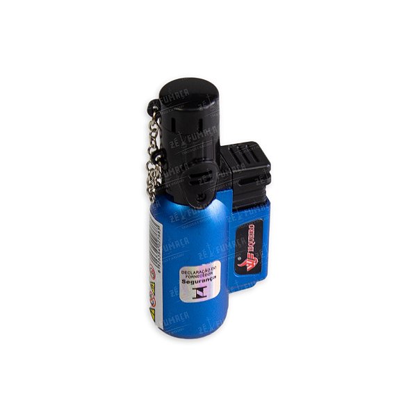 Isqueiro Maçarico WF Metalizado (1 Chama) - Azul