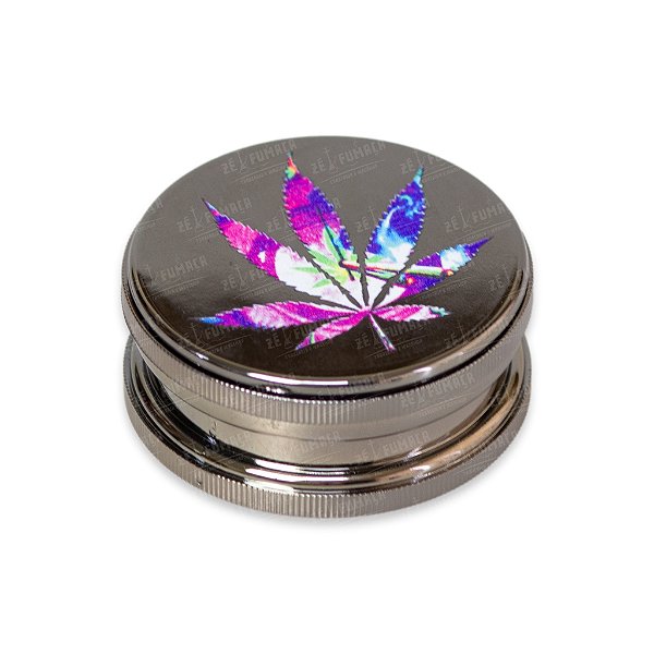 Dichavador de Plástico D&K Metalizado (Prata) - Hemp II
