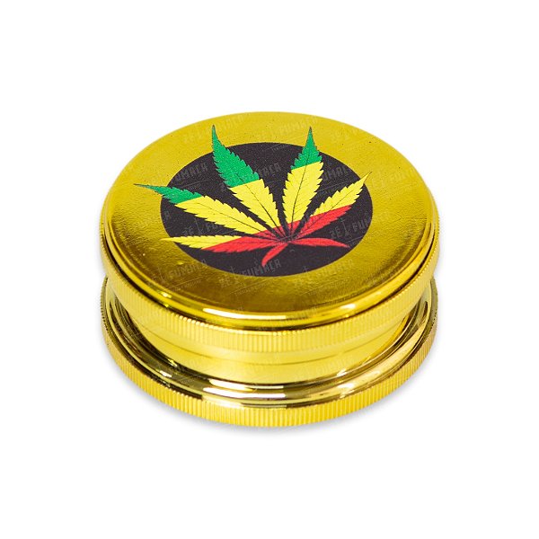 Dichavador de Plástico D&K Metalizado (Dourado) - Hemp II