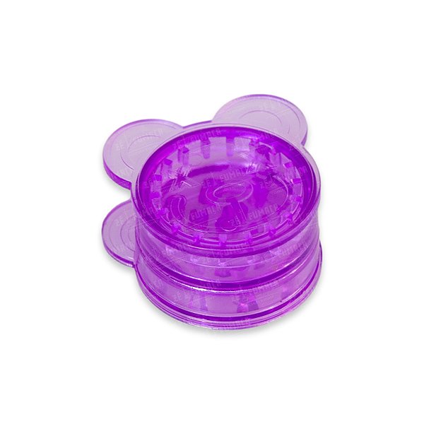 Dichavador de Plástico Ivexx Pequeno (Urso) - Roxo