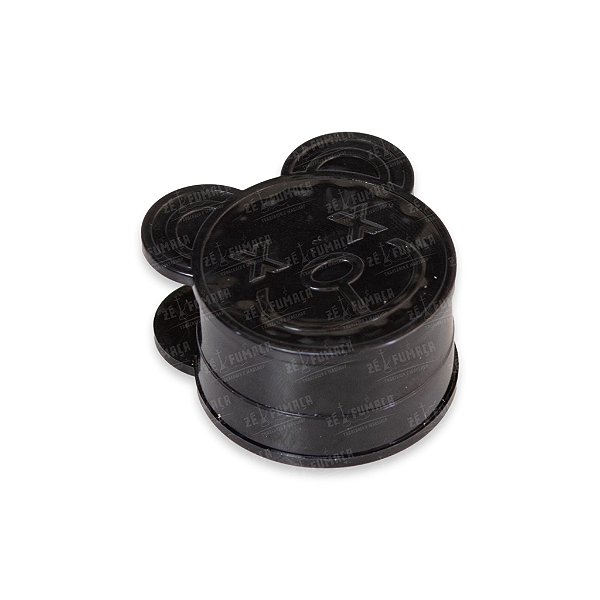 Dichavador de Plástico Ivexx Pequeno (Urso) - Preto