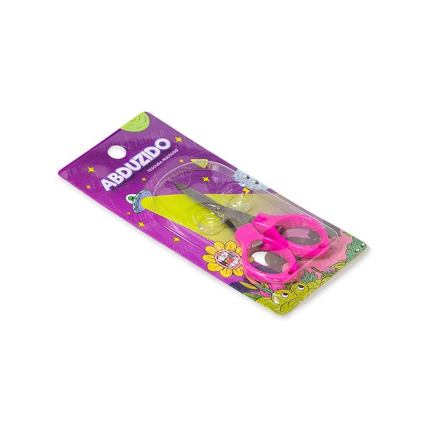 Tesoura Abduzido Dobrável - Rosa
