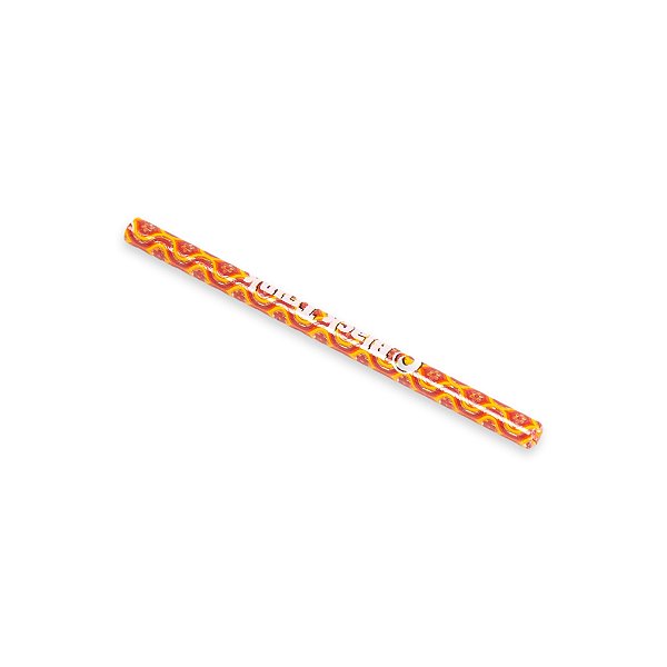Piteira de Vidro Black Trunk 6 mm - Mix Amarelo Vermelho