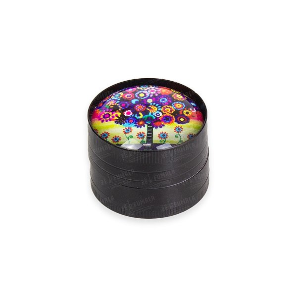 Dichavador de Metal Lente (Pequeno) - Preto VI