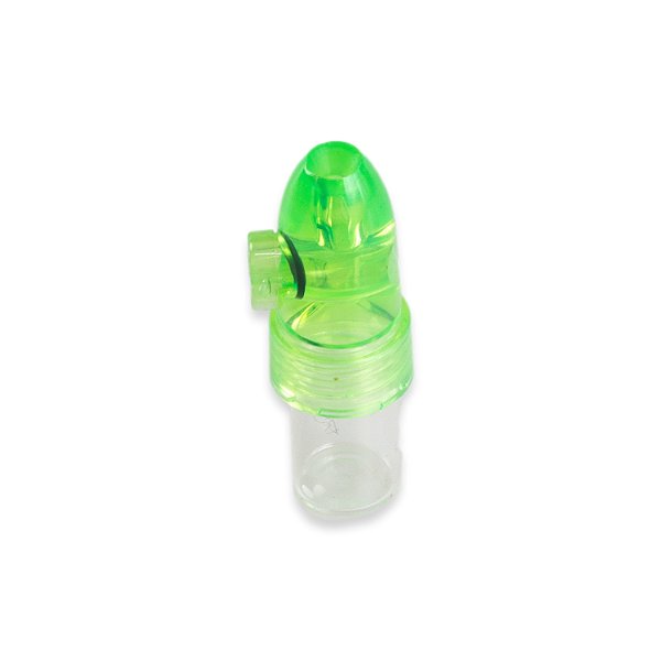 Dosador de Rapé em Vidro - Verde