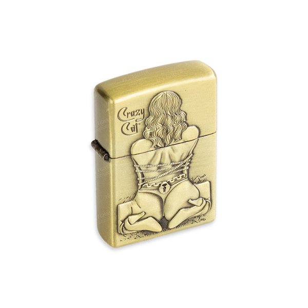 Isqueiro de Fluido Woman I  - Dourado Envelhecido