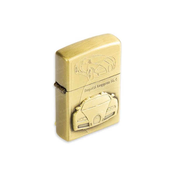Isqueiro de Fluido Car VI - Dourado Envelhecido