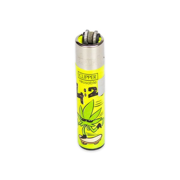 Isqueiro Clipper Grande Weed Bros - 4:20