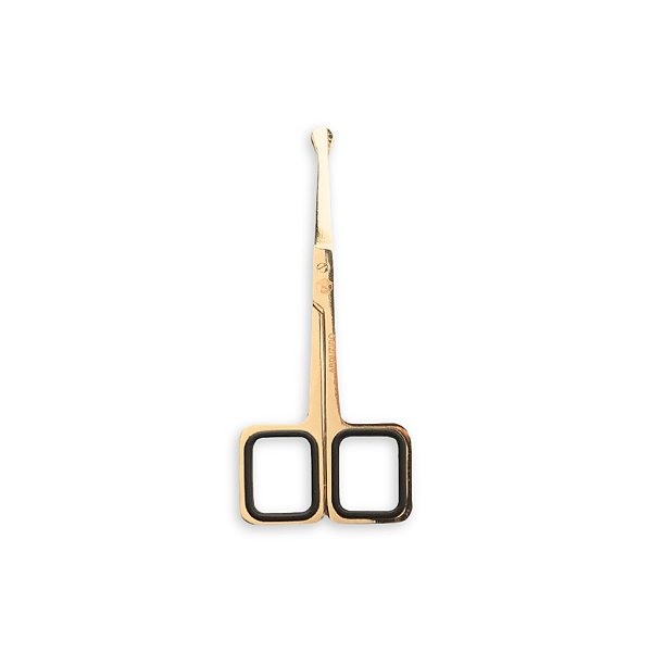 Tesoura Abduzido Confort Round (Sem Ponta) - Dourado