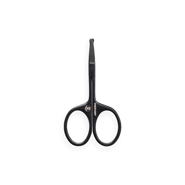 Tesoura Abduzido Flex Round (Sem Ponta) - Preto