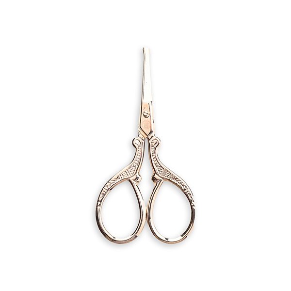 Tesoura Abduzido Hash Round (Sem Ponta) - Dourado