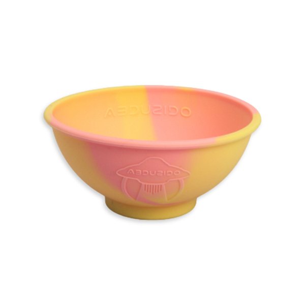 Cuia de Silicone Abduzido Half Cream – Mix Rosa Amarelo