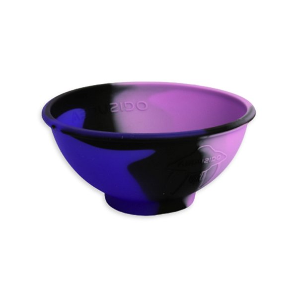 Cuia de Silicone Abduzido Half Sunset – Mix Lilás Roxo Preto