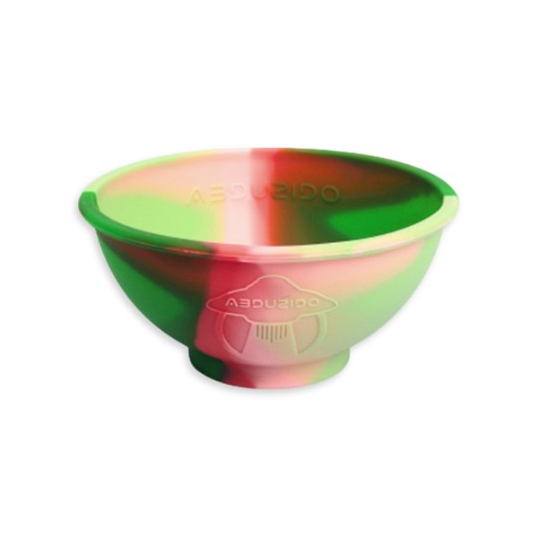 Cuia de Silicone Abduzido Half Vintage  – Mix Verde Rosa