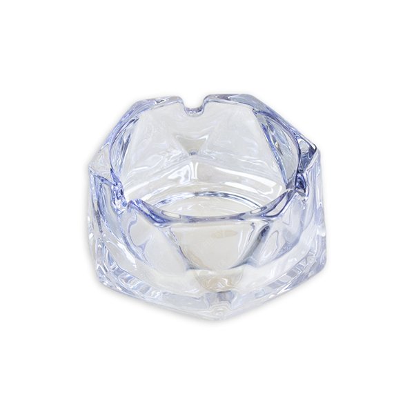 Cinzeiro de Vidro Diamond (Diamante) - Azul