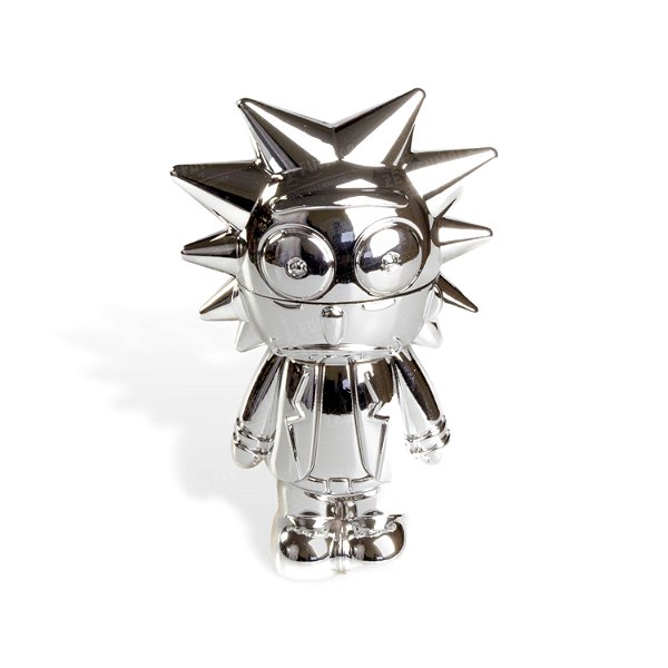 Dichavador de Metal Grande - R&M (Boneco do Rick) – Prata